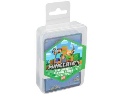 Minecraft hrací karty do vody