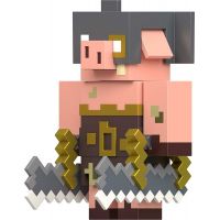 Minecraft Legends dvě figurky 8 cm Creeper vs. Piglin Bruiser - Poškozený obal 3
