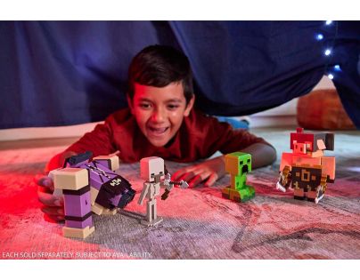 Minecraft Legends dvě figurky 8 cm Pigmadillo vs. Skeleton