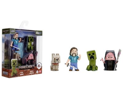 Minecraft Movie figurky 2,5 palce sada 4ks