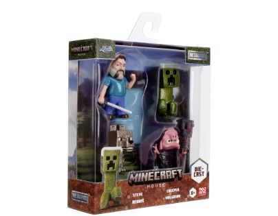 Minecraft Movie figurky 2,5 palce sada 4ks