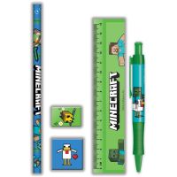 Minecraft školní set v pouzdře