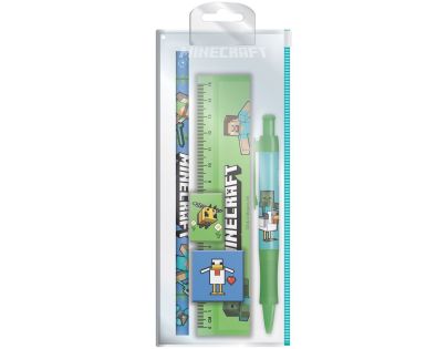 Minecraft školní set v pouzdře