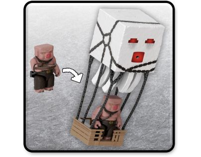 Minecraft velká figurka s ohnivou koulí