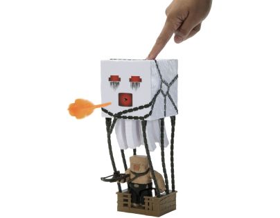 Minecraft velká figurka s ohnivou koulí