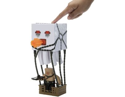 Minecraft velká figurka s ohnivou koulí