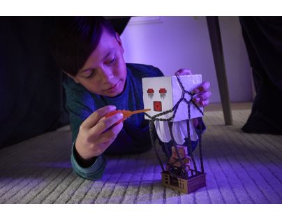 Minecraft velká figurka s ohnivou koulí