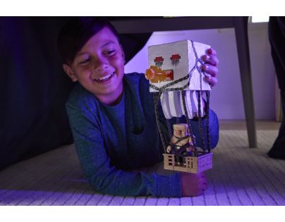 Minecraft velká figurka s ohnivou koulí