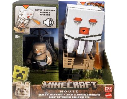 Minecraft velká figurka s ohnivou koulí