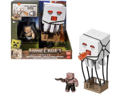 Minecraft velká figurka s ohnivou koulí