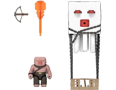 Minecraft velká figurka s ohnivou koulí
