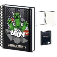 Minecrat A5 blok kroužkový (3D efekt)
