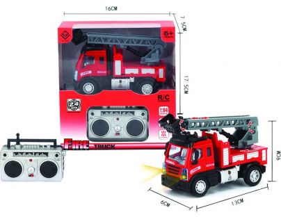 Epee Mini RC Hasící vůz s výsuvným žebříkem 1 : 64