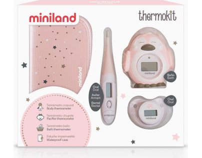 Miniland Sada teploměrů Thermokit Pink