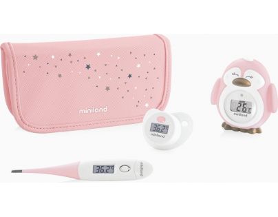Miniland Sada teploměrů Thermokit Pink