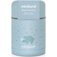 Miniland Termoska Silky na jídlo Blue 600 ml