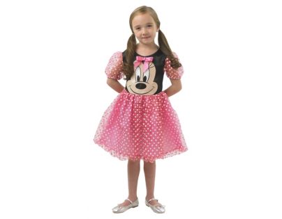 Rubie's Minnie Mouse růžový kostým velikost M