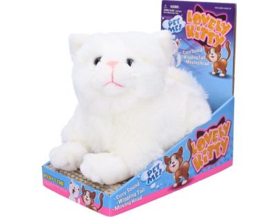 Mňoukací kočka 23 cm