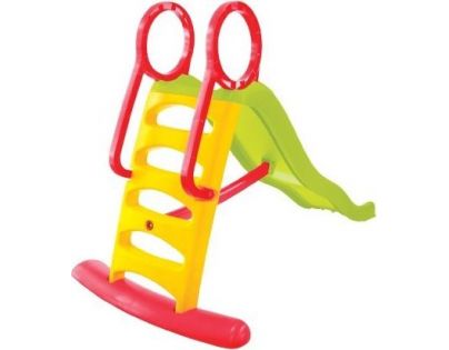 Mochtoys Dětská skluzavka 200 cm zelená - Poškozený obal