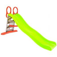 Mochtoys Dětská skluzavka s lezeckou stěnou 205 cm - Poškozený obal Mochtoys Dětská skluzavka s lezeckou stěnou 205 cm - Poškozený obal