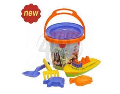 Mochtoys Krtek sada velká s parníkem