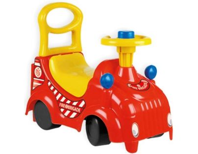 Mochtoys Odstrkovadlo Hasiči se schránkou