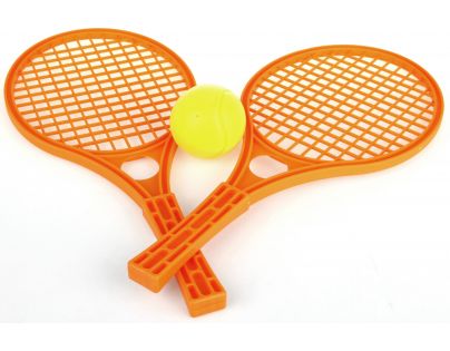 Mochtoys Soft tenis sada oranžová