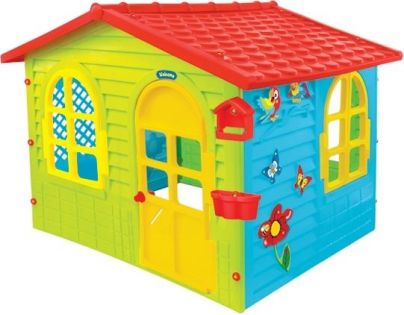 Mochtoys Zahradní domek červená střecha