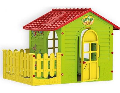 Mochtoys Zahradní domek s plotem - Poškozený obal