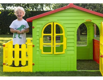 Mochtoys Zahradní domek s plotem - Poškozený obal