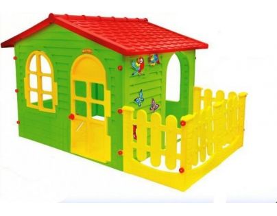 Mochtoys Zahradní domek s plotem - Poškozený obal