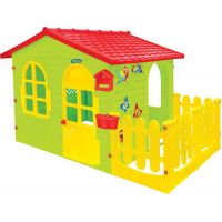 Mochtoys Zahradní domek s plotem a krmítkem - Poškozený obal 2