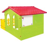 Mochtoys Zahradní domek s plotem a krmítkem - Poškozený obal 4