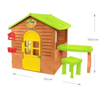 Mochtoys Zahradní domek se stolečkem a stoličkou - Poškozený obal 3