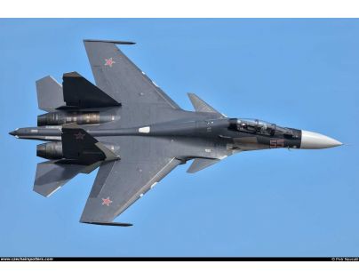 Zvezda Model Kit letadlo Sukhoi SU-30 SM Flanker C 1:72