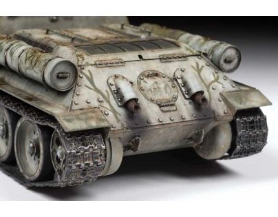 Zvezda Model Kit military Soviet tank Destroyer SU-122 1:35