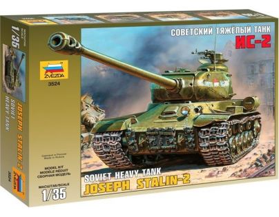 Zvezda Model Kit tank Josef Stalin-2 Soviet Heavy Tank 1:35