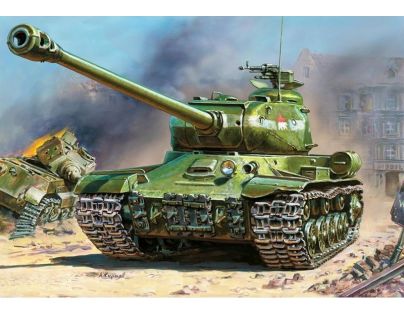 Zvezda Model Kit tank Josef Stalin-2 Soviet Heavy Tank 1:35