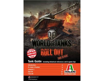 Italeri Model Kit World of Tanks T-34 85 1:35