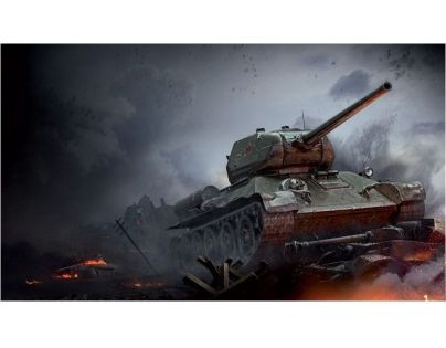 Italeri Model Kit World of Tanks T-34 85 1:35