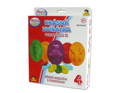 Modelína Tvořivá sada krásná zvířátka
