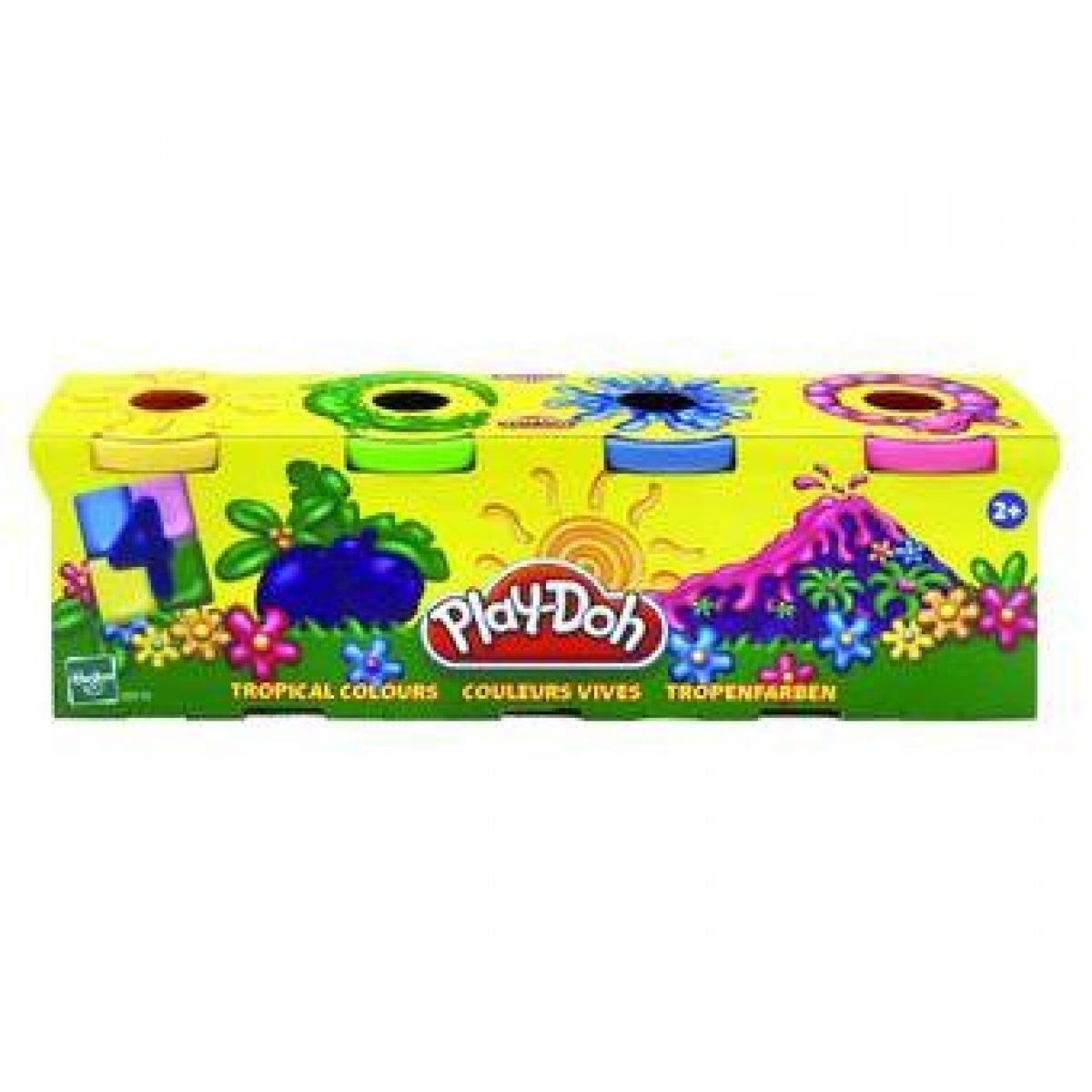 Hasbro 22000148 - Play-Doh - 4-balení modelíny