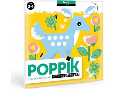 Poppik Moje první samolepky Les