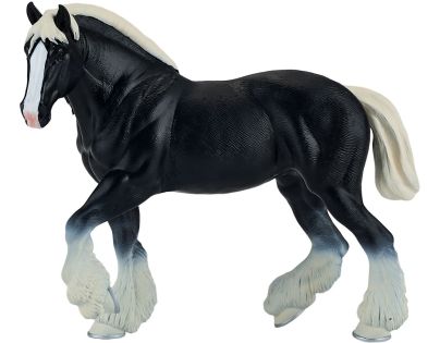 Mojo Kůň Clydesdale černý figurka