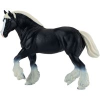 Mojo Kůň Clydesdale černý figurka 2