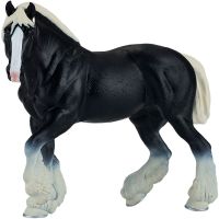 Mojo Kůň Clydesdale černý figurka 3