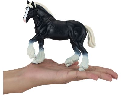 Mojo Kůň Clydesdale černý figurka