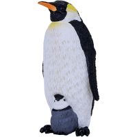 Mojo Tučňák císařský s mládětem figurka 4