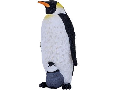 Mojo Tučňák císařský s mládětem figurka