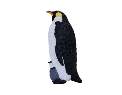 Mojo Tučňák císařský s mládětem figurka